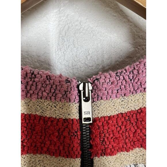 Sonia Rykiel Rainbow Striped Sheath Dress 36 French Terry Boucle US Small - Picture 5 of 7